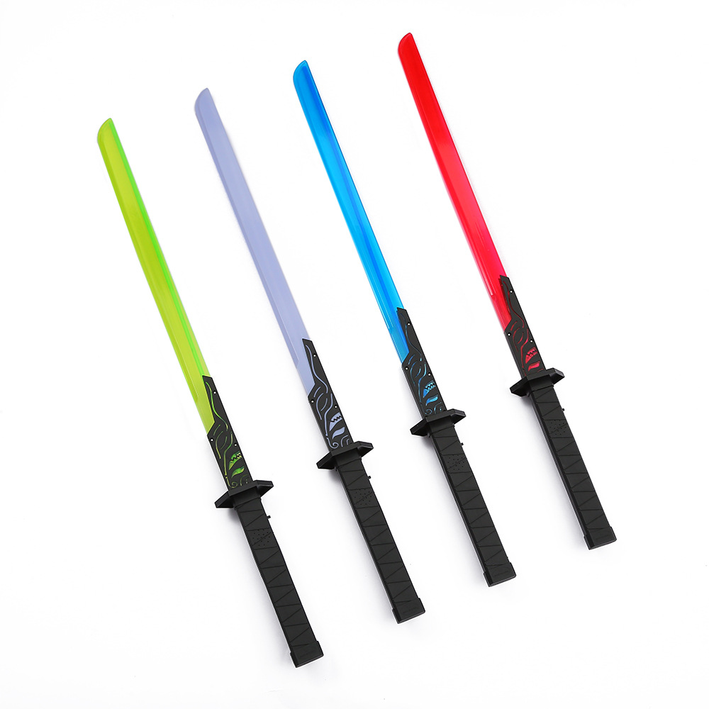 武士发光刀剑闪光棒七彩闪光战斗音效激光剑夜市地摊玩具批发详情10