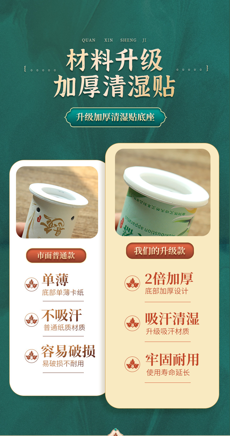 Moxibustion box, small suspended moxibustion cylinder can, portable moxibustion for home use, acupoint moxibustion tool, moxa grass and moxa stick column tool pic 2