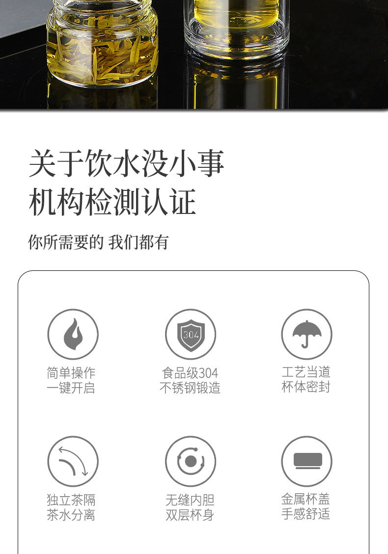 茶水分离杯泡茶杯便携过滤杯子个人双层玻璃大容量水杯男防爆车载详情3