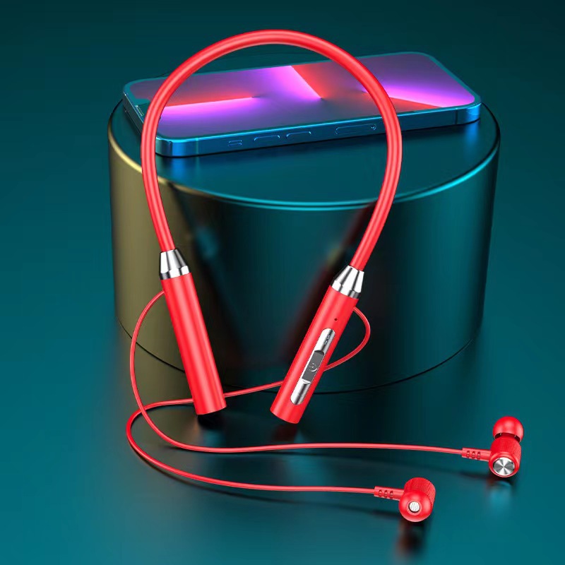 New Bluetooth headphones, in-ear neckband sports headphones, ultra-long standby life, wholesale from General mobile phone Hua pic 13