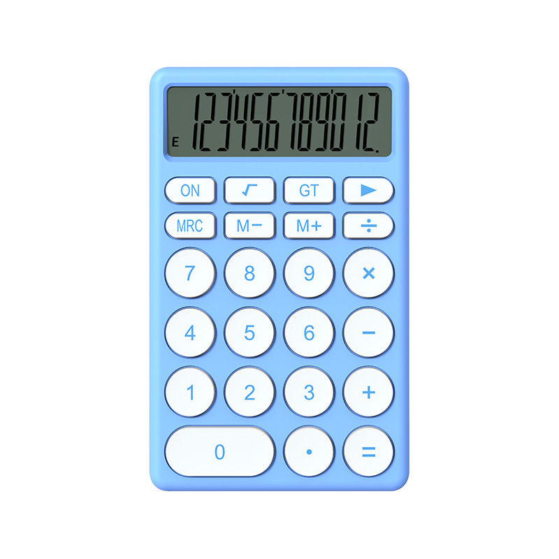 Macaron high appearance level large screen student cute portable desktop calculator factory direct sales and wholesale pic 13