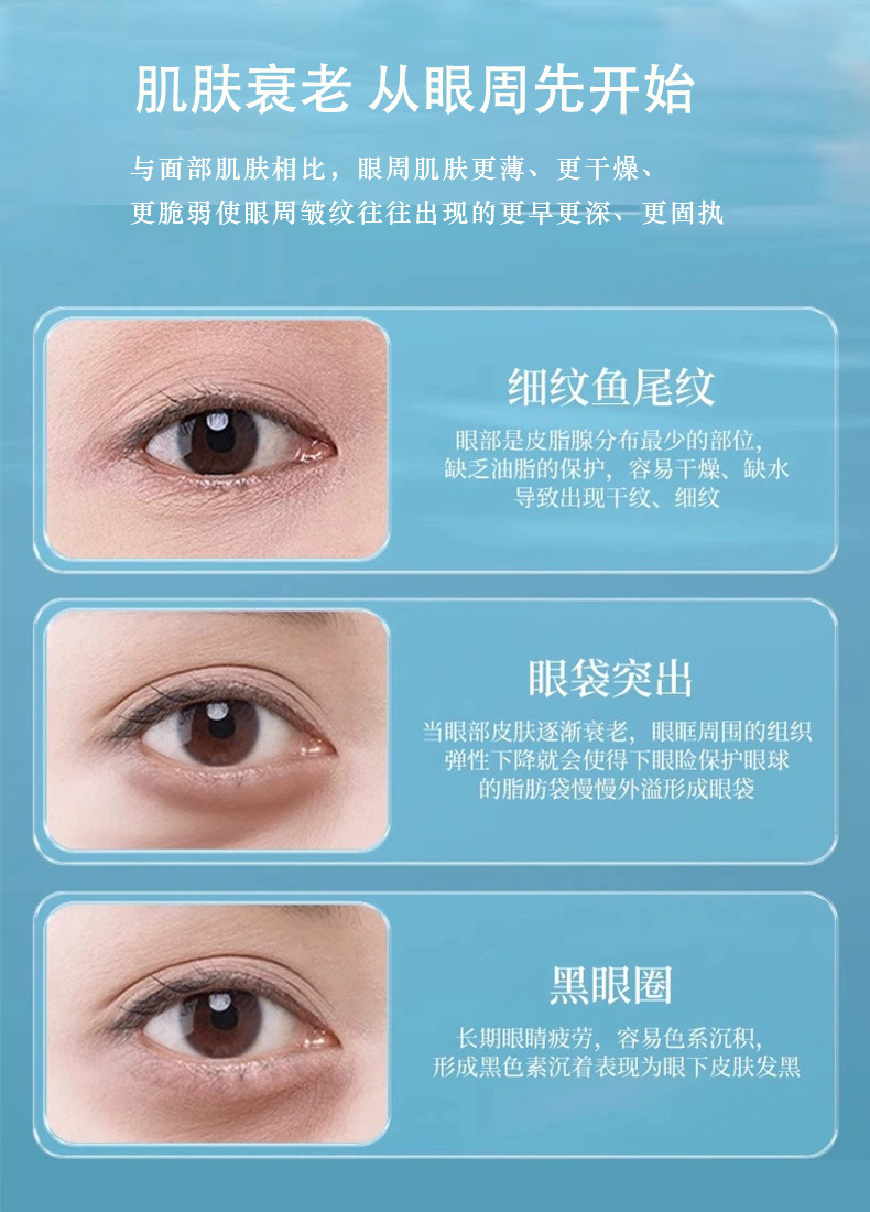 EMS Microcurrent Cold and Hot Compress Color Light Eye Beauty Device, Eye Massage Device, Eye Cream Infusion Device, Lifting, firming and Beauty Device pic 2