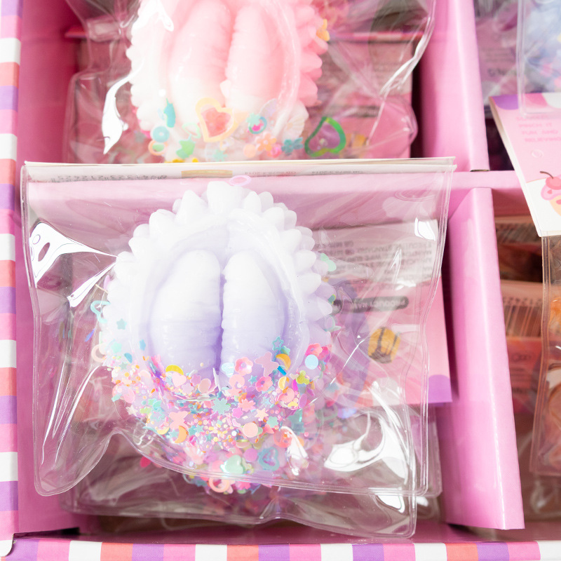 Kneading bagged Little Pony stress-relieving Silicone Kneading Fun Super soft and sticky mud-like internet-famous slow rebound toy pic 7