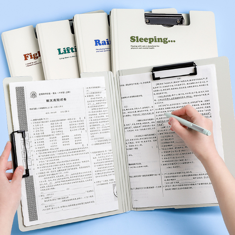 Foamed fashion A3 document secretary folder, file folder, multi-functional student writing board pad, business office hard board pic 2