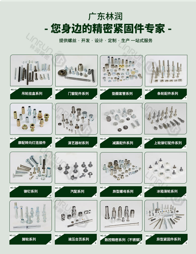 定制万向吊轨折叠吊轮单只移门螺柱螺丝螺栓门窗长条滑轮螺絲釘详情2