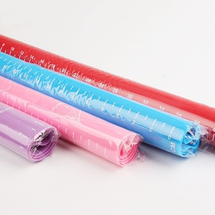 彩色硅胶揉面垫厨房五件套含裱花嘴土豆压厨房收纳架酒店用品详情5