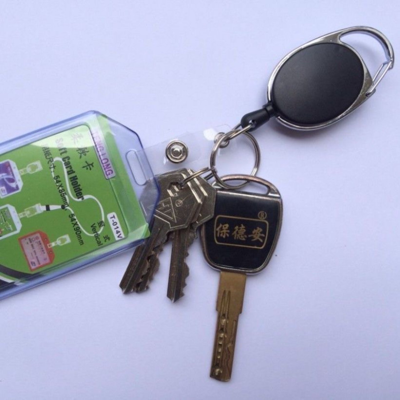 金属框椭圆易拉扣锌合金框蛋型易拉得伸缩钥匙扣磨砂夹扣可UV彩印详情9