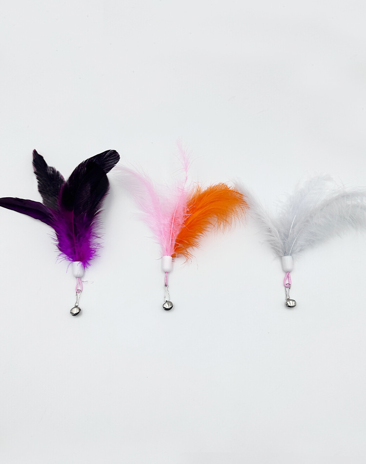 Cat toys, cat teaser sticks, feather bells, replacement heads, pet plush toys, cat teasing gadgets, and pet toys for relieving boredom pic 8