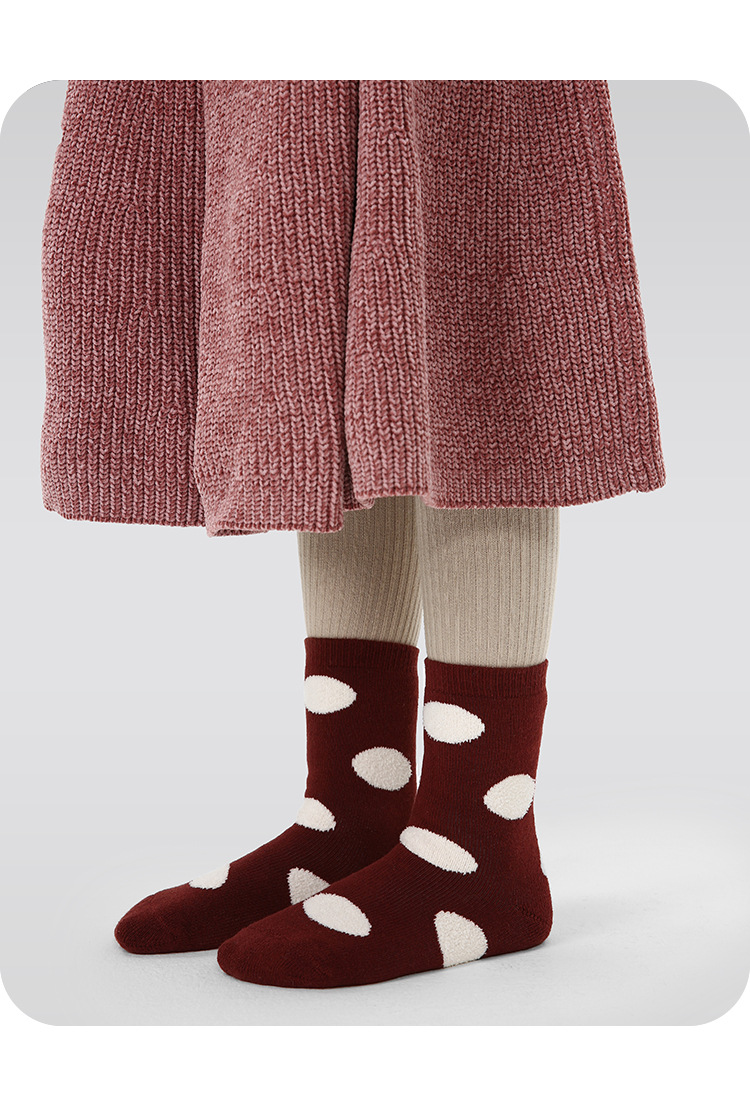 P05儿童秋冬袜子批发卡通萌酷小兔宝宝毛圈袜棉加厚保暖女童袜子详情19