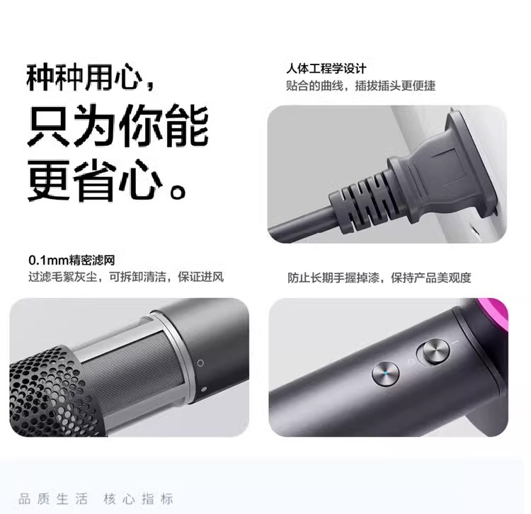 吹风机家用负离子护发速干华强北静音戴高速吹头发风筒家电电器详情14