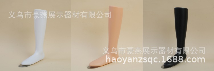 36.37.38码鞋模道具运动小白鞋脚模袜模脚链展示中高筒袜拍照直播详情1