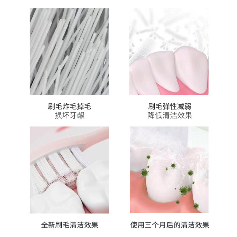 飞科电动牙刷头软毛替换装TH01FT7105/FT7106/FT7205适配口腔清洁护理家用详情9