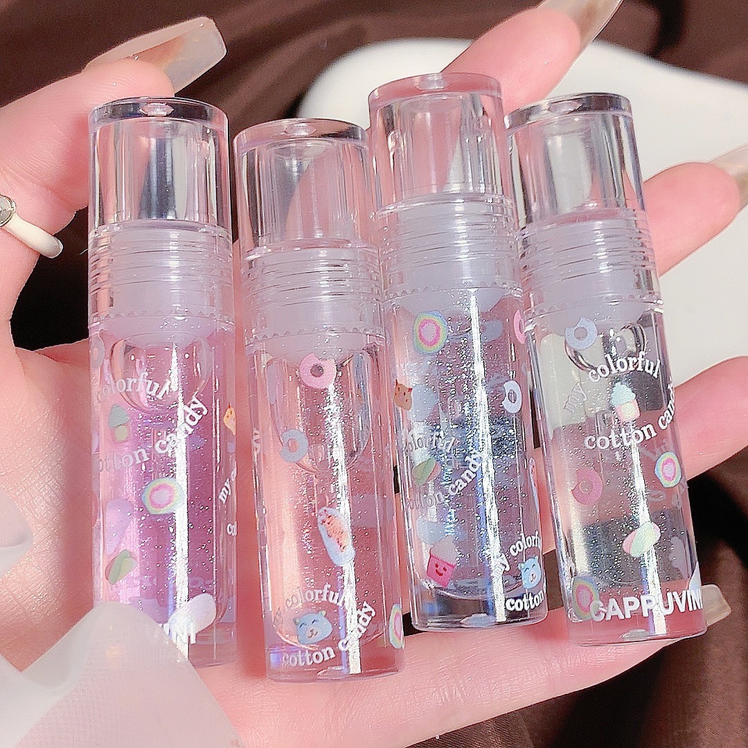 Capo Vini Cotton Candy Lip Oil moisturizes and hydrates the lips, protects them from dryness and cracking, and features a mirror-like, water-like, transparent glass that makes the lips plump pic 16