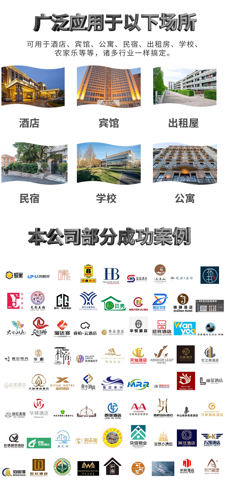 【厂家直销】酒店智能刷卡锁宾馆民宿电子锁出租屋公寓IC卡门锁详情18