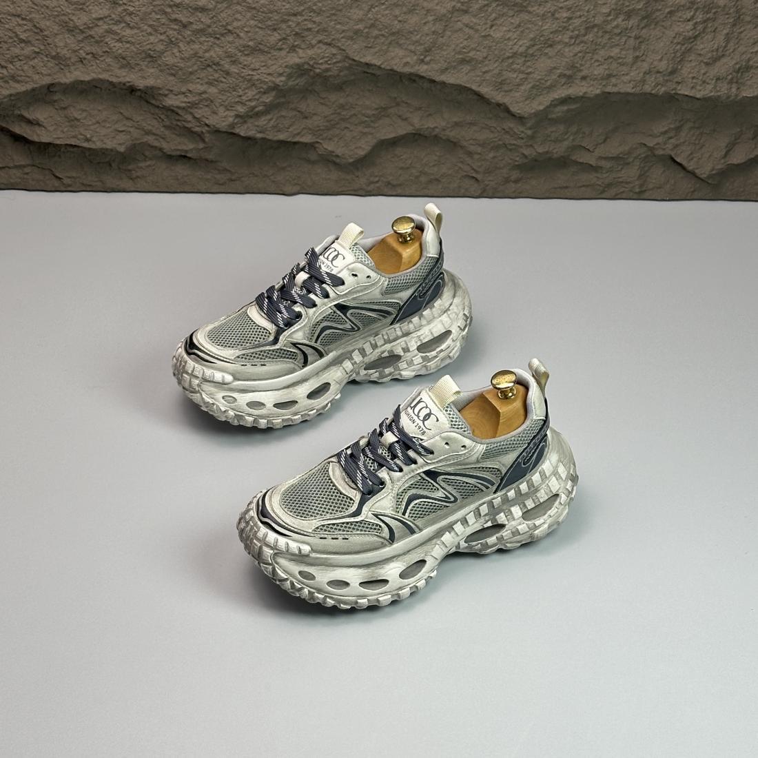 复古男士ins老爹鞋厚底休闲潮男百搭做旧款轮胎底青年时尚男鞋详情17