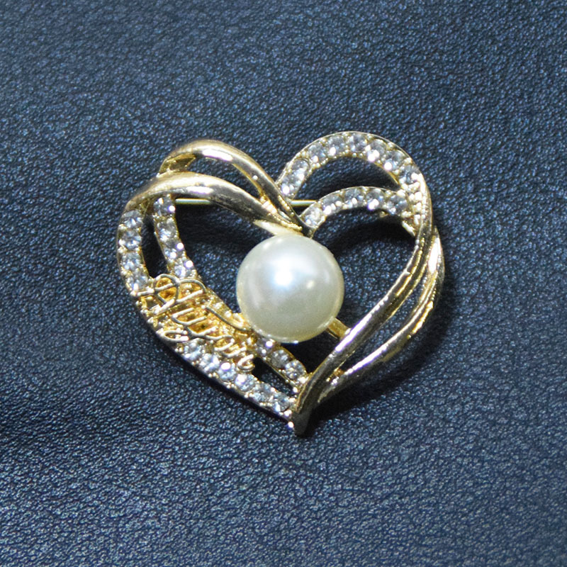 Brooch, high-end, niche silk scarf buckle, alloy Korean version diamond-encrusted coat, pearl brooch, clothing accessory, brooch, wholesale accessories pic 45