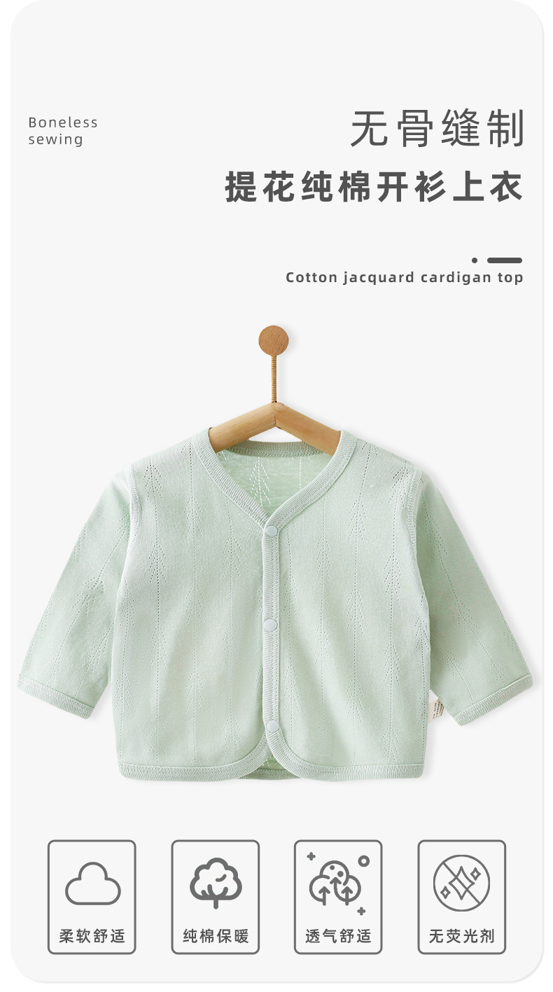 Bebé y niño abrigos de manga larga ropa primavera otoño algodón mujer bebé lindo cardigan casual top anyang kids pic 5