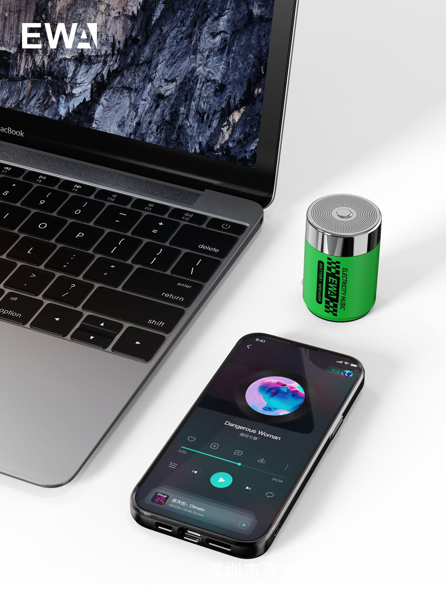 The creative design of the EWA-156 battery shape, the aesthetic combination of metal materials and electroplating processes pic 12