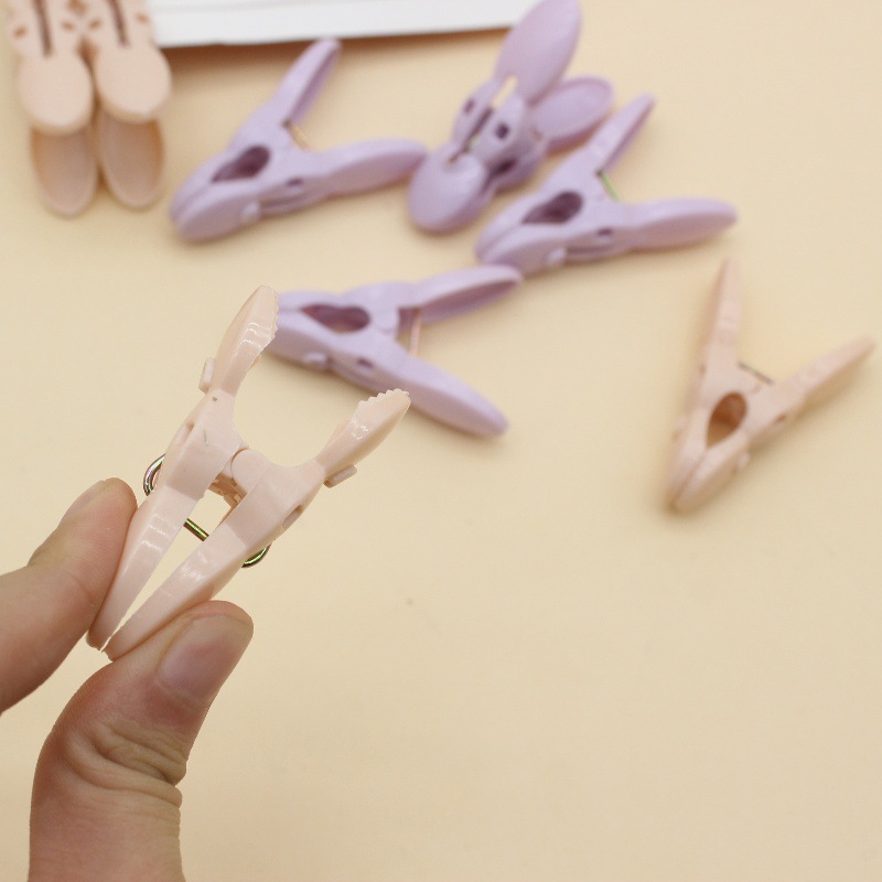 Cross-border wholesale bulk plastic open clip, multi-functional windproof and anti-slip drying and storage clip, snack seasoning sealing pic 4