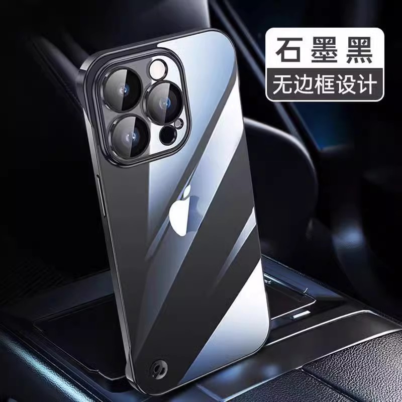 苹果16promax手机壳15无边框新款iPhone14散热超薄plus全包防摔12详情29