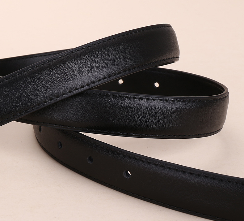 G字女士真皮皮带牛皮腰带商务休闲简约时尚百搭西装字母裤带ins风详情11