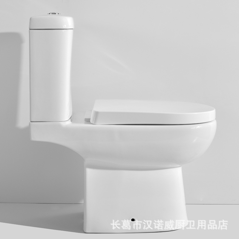 Toilet P-trap 180mm工厂出口后排水墙排分体式马桶 外贸卫浴OEM详情9