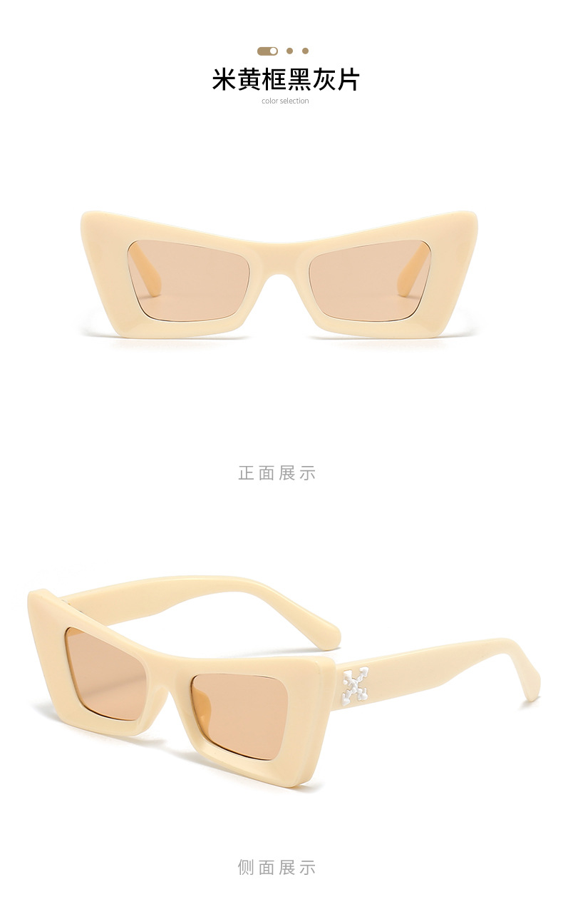 街头非主流个性太阳镜批发2024新款sunglasses墨镜女款太阳眼镜男详情8