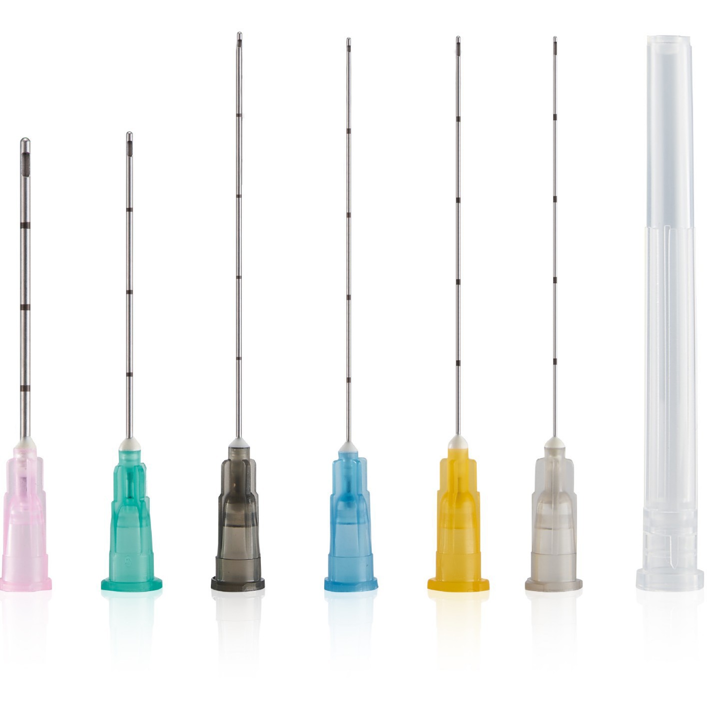 跨境专供一次性美容针钝针针头塑料注射器21/22G一次性使用小针头详情7