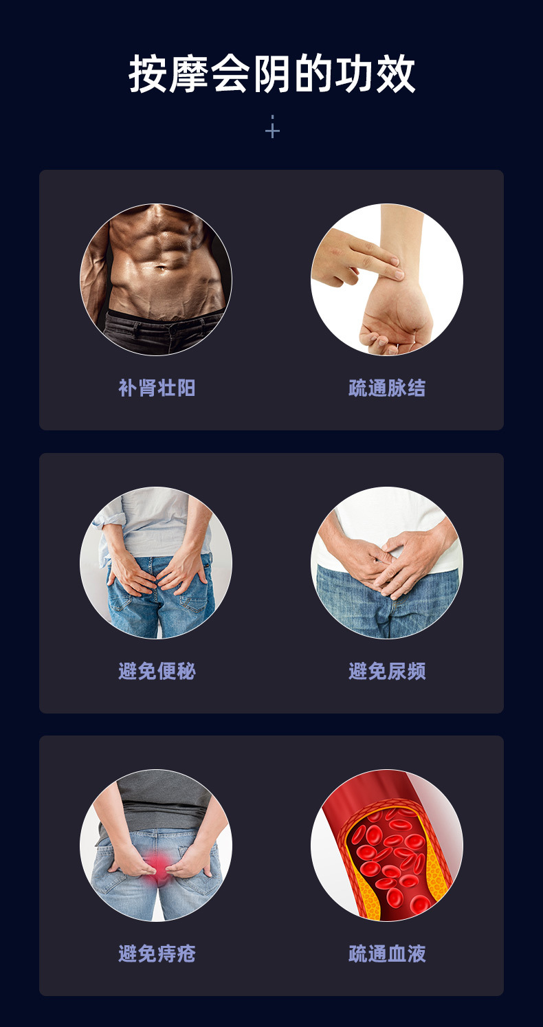 男用自慰后肛塞锁精环无线遥控蓝武士前列腺按摩震动情趣用品详情13