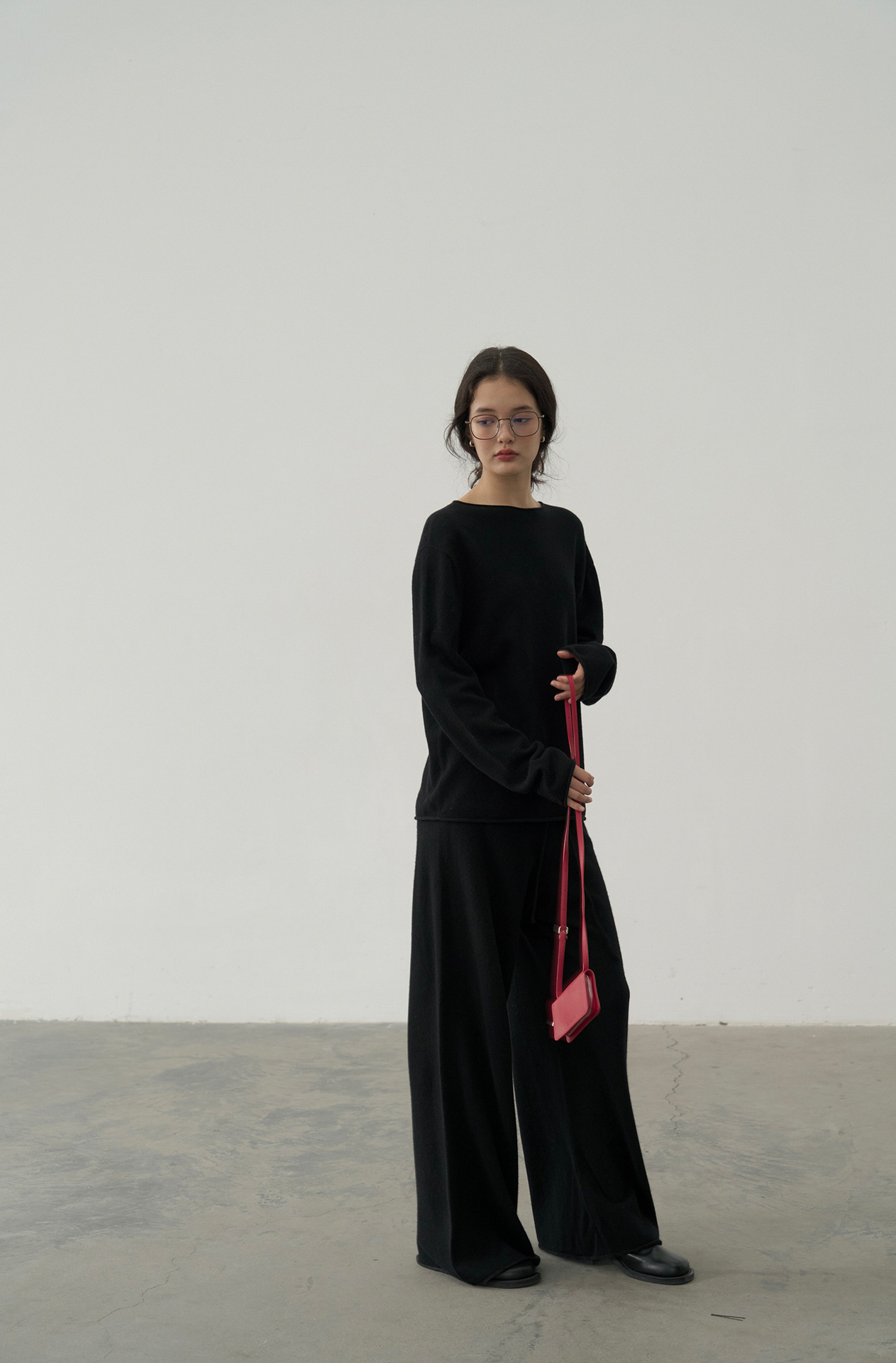 Korean-style seamless one-piece process round-neck pullover cotton and wool sweater, basic base layer for women a1183 in autumn and winter pic 34