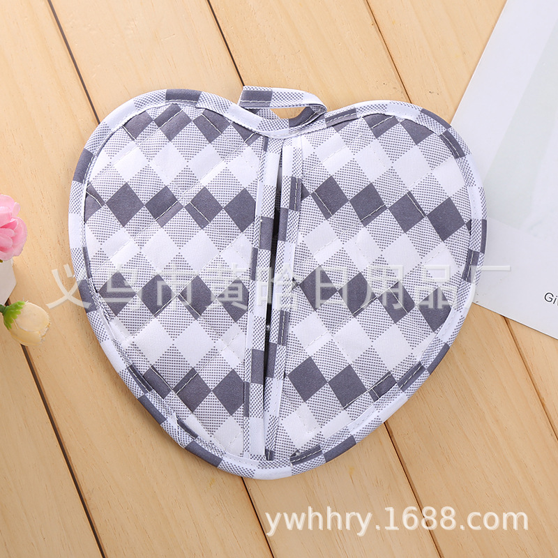 【 Chi Jia 】 Double-layer thickened and enlarged anti-scald and heat-insulating coasters and placemats for kitchen and dining rooms, high-temperature resistant oven baking MATS pic 6