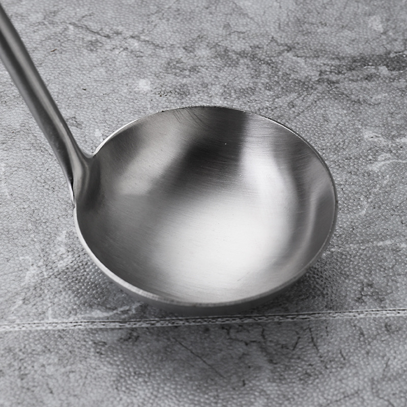 镀金 跨境 加厚不锈钢汤勺火锅漏勺隔油勺套装家用厨具防烫火锅勺详情20