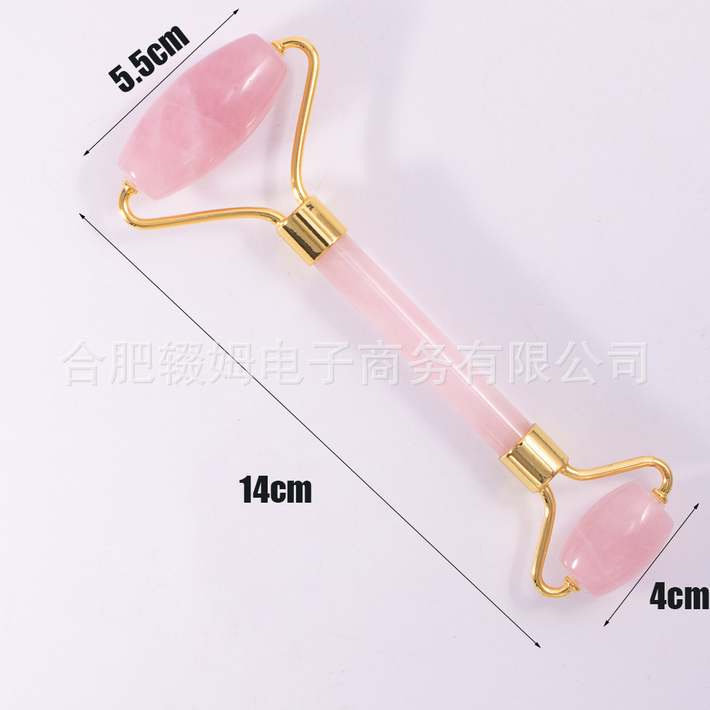 工厂直销紫水晶玉石滚轮按摩器专用脸部刮痧按摩美容棒美容院推拿馆用详情17