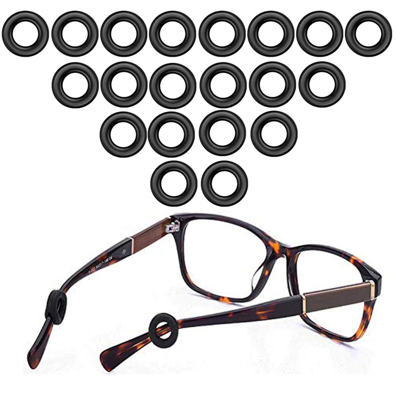 Amazon 12-pair large round anti-slip soft silicone ear tips, ear pads and ear hooks for comfortable adult and children fixators pic 8