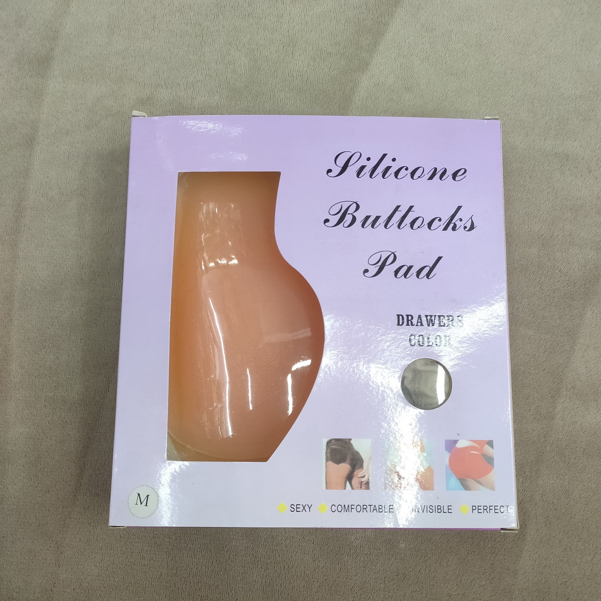 硅胶臀垫配美臀内裤200克硅胶垫跨境提臀丰臀假屁股性感美体翘臀详情15