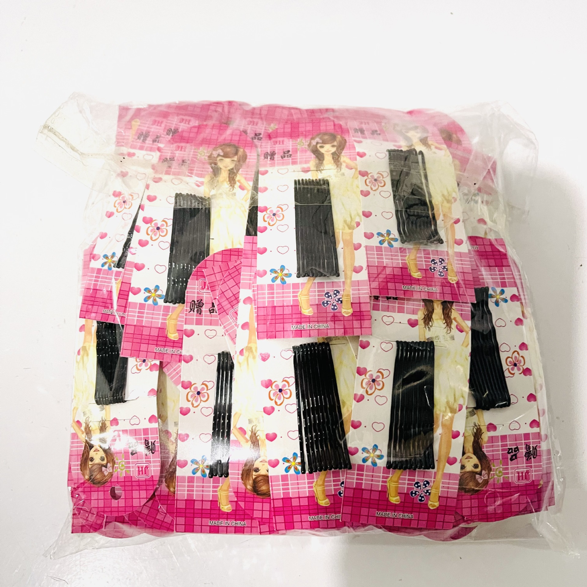 【1-7 Zones 】 Small card one-piece clip 100/ pack 7000/ box 1 yuan Small hair clip one-piece clip plate hair clip gift 1 yuan product pic 1