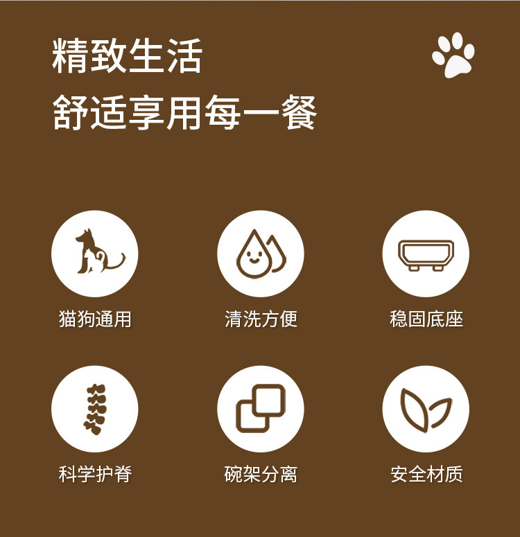 Wholesale of high-legged polka dot checkered pet bowls and anti-drop pet food utensils for cats and dogs pic 2