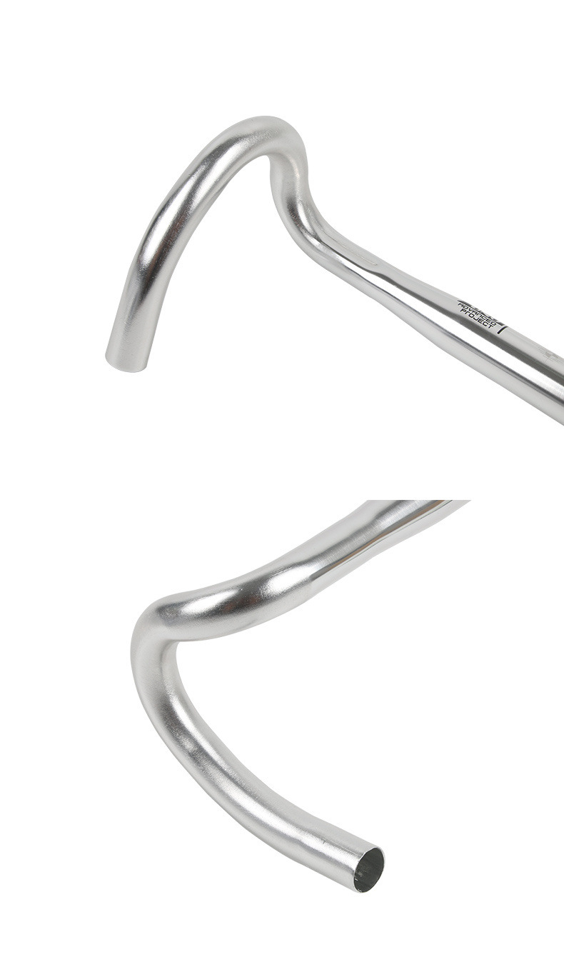 Taiwan UNO road bike corner handlebars 25.4/31.8 aluminum alloy racing small corner handlebars ultra-light road bike handlebars pic 13
