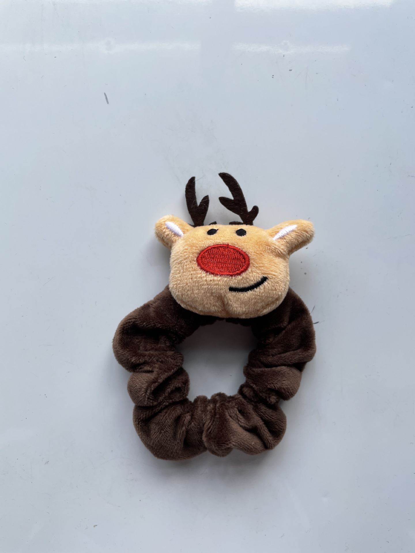 卡通圣诞毛绒发圈 麋鹿老人圣诞节发饰 可爱圣诞树跨境爆款大肠圈详情13