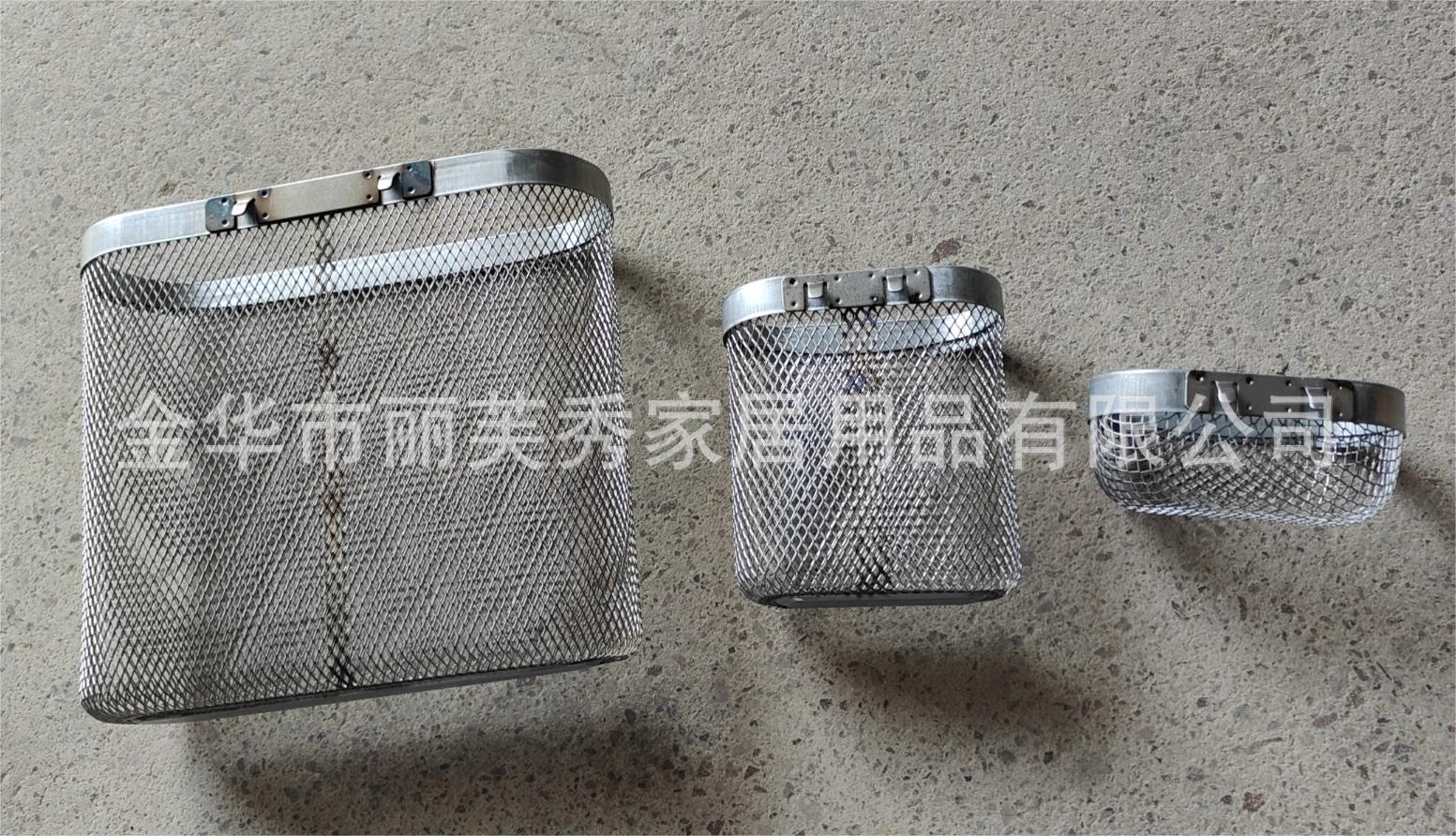 定制洞洞板配件挂钩免打孔墙面收纳三件套网篮置物架挂篮收纳篮详情13