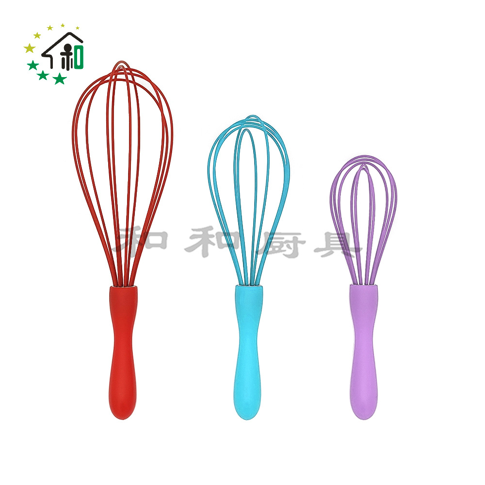 外贸批发硅胶5线迷你 打蛋器鸡蛋搅拌器mini烘焙工具Egg beater详情5