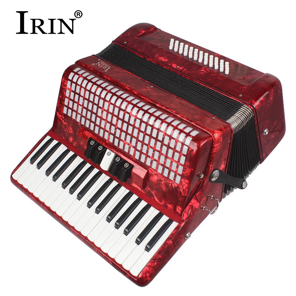 Acordeón IRIN 34 teclas 48 acordeón bajo examen para adultos accordion instrumento de teclado atlántico pic 11