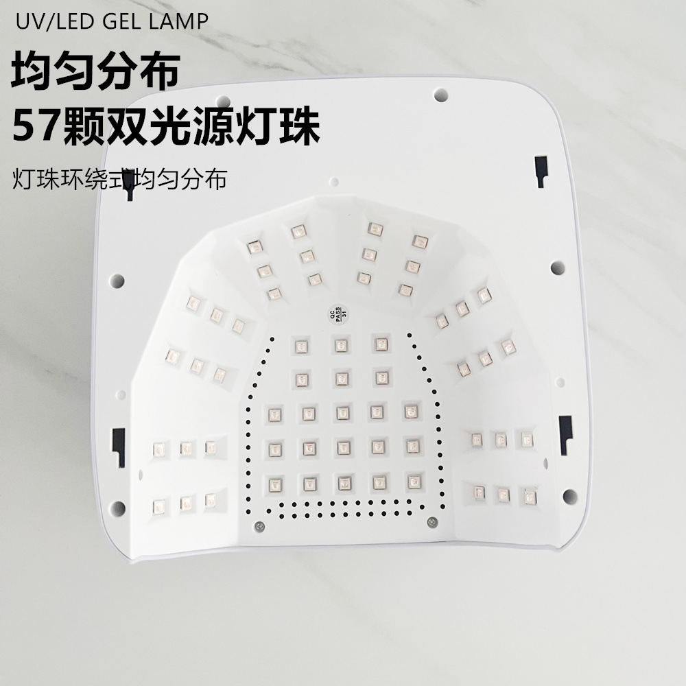The new S50 wireless battery-powered red light nail art phototherapy machine, LED, quick-drying and non-blackening nail art baking lamp, is specially designed for nail salons pic 13