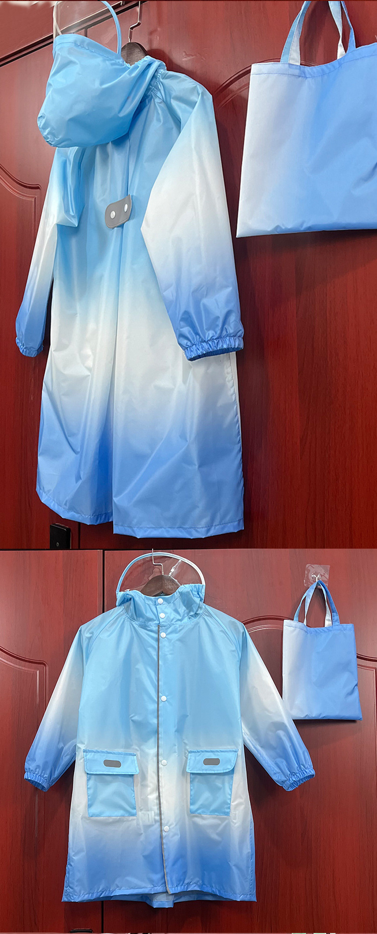 儿童雨衣2024新款轻薄透气男童女童中大童幼儿园宝宝雨披轻便款详情7