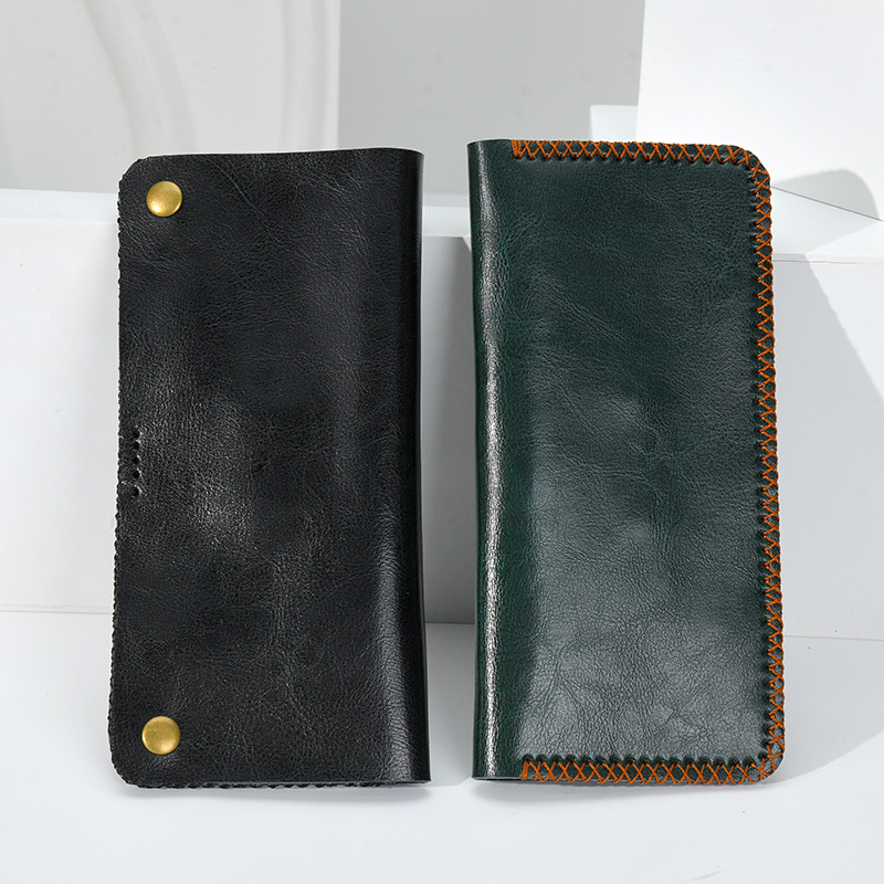 Hairstylist supplies scissors bag, genuine leather tools storage bag, hairdressing scissors bag, barber shop clipper, comb, scissors bag pic 1