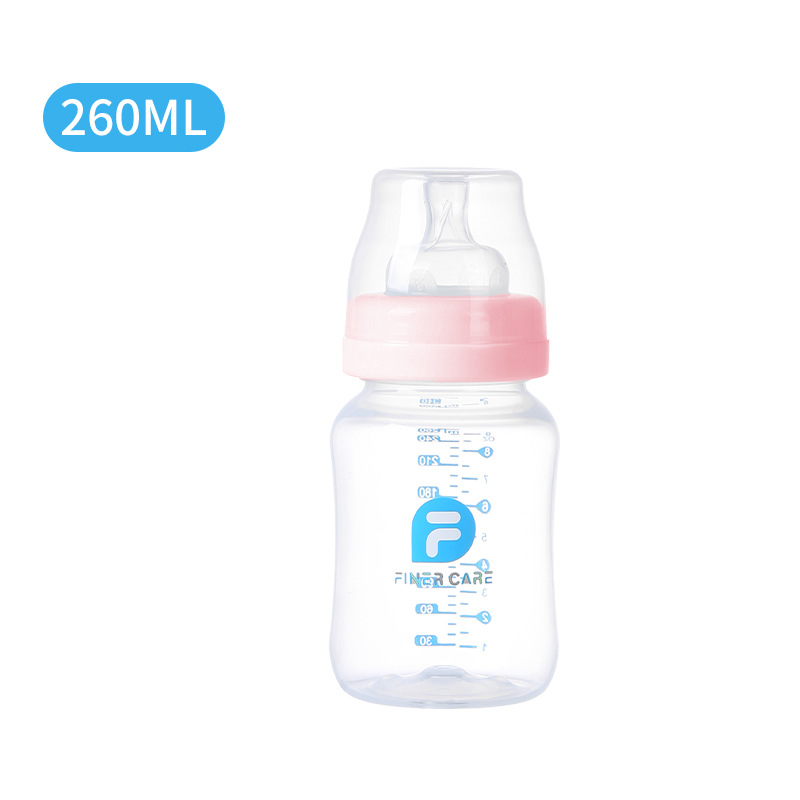 宽口径婴儿奶瓶新生儿宝宝仿母乳防胀气奶瓶防摔pp奶瓶详情12