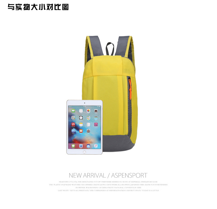 Our factory specializes in selling new, in-stock multi-purpose, lightweight travel backpacks, casual and fashionable backpacks, and folding and storage backpacks pic 8