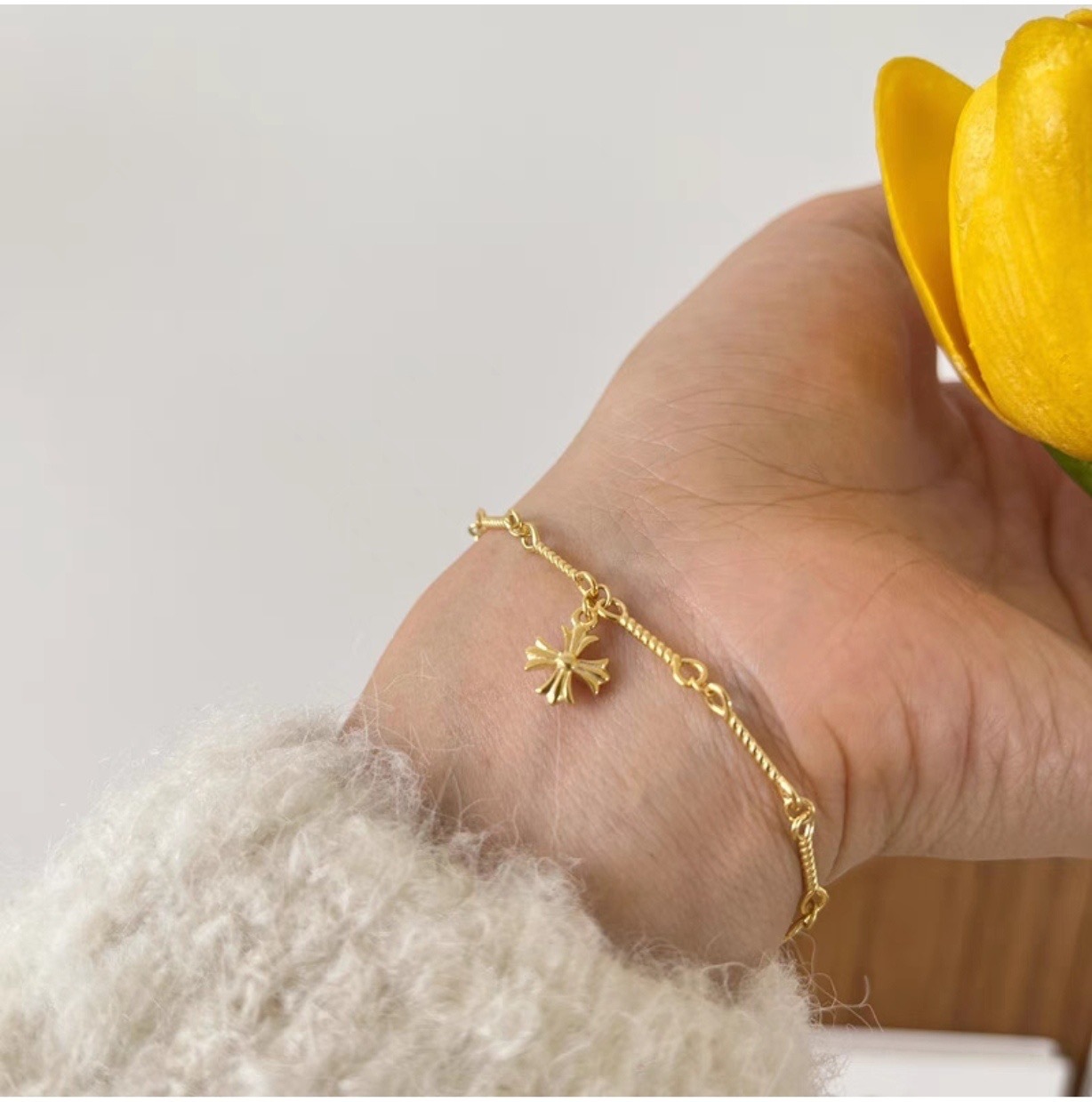 S925银新中式珍珠手链女简约大气高级感小众设计2025新款手饰详情9