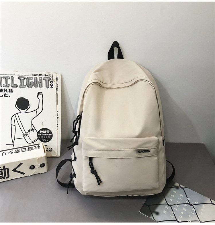 书包男大学生 简约日系ins高中初中生运动双肩包中学生电脑背包女详情16