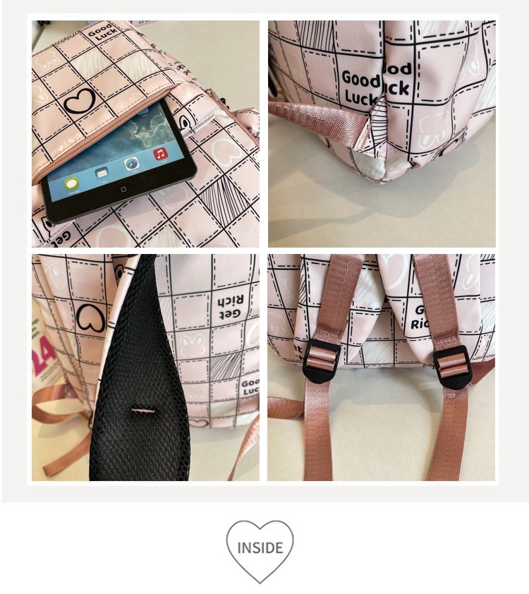 New style schoolbag for girls, Korean-style workwear backpack, ins Japanese style backpack for junior high school, high school and college students pic 9